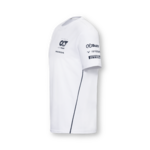 T-shirt Alpha Romeo 2023 Teamline blanc vue profil gauche
