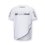 T-shirt Alpha Romeo 2023 Teamline blanc vue dos