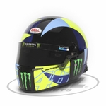 Mini casque Valentino Rossi 2022 en GT vue profil