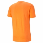 T-shirt homme Porsche Legacy orange 911 vue dos