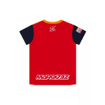 T-shirt enfant RESPOL Alex Marquez 73 rouge vue dos