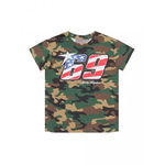 T-shirt enfant Nicky Hayden camouflage vue devant