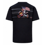 T-shirt homme Nicky Hayden Moto GP noir vue dos