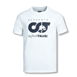 T-shirt homme Alpha Tauri blanc vue devant
