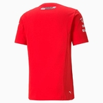 T-shirt homme Scuderia Ferrari Team 2021 rouge vue dos
