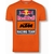 T-shirt homme KTM Red Bull Emblem orange vue devant