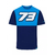 T-shirt Alex Marquez 73 bleu vue devant