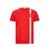 T-shirt homme Scuderia Ferrari drapeau italien rouge vue devant