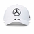 Casquette enfant Mercedes AMG Petronas Lewis Hamilton 44 blanc vue devant