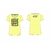 T-shirt femme The Doctor 46 Valentino Rossi jaune pale VRWTS431034L