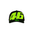 Casquette Valentino Rossi Dual Monster Energy 46 noir vue face