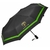 Parapluie Lamborghini Scuderia Corse noir vue ouverte