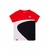 T-shirt enfant Ducati rouge noir blanc vue devant