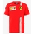 T-shirt homme Scuderia Ferrari Carlos Sainz 2021 rouge vue devant