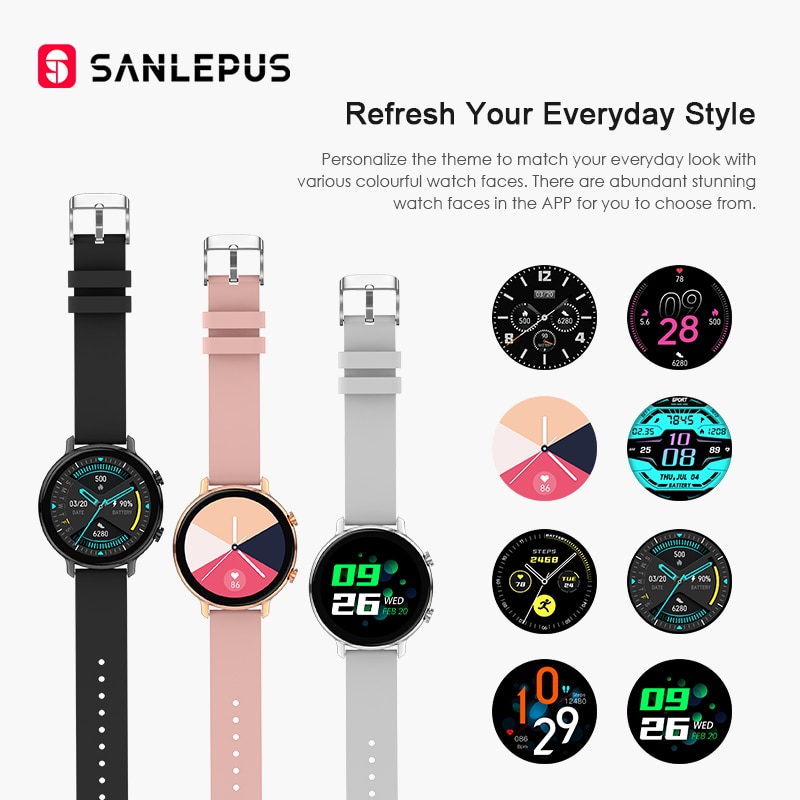 SANLEPUS-montre-connect-e-ECG-PPG-pour-Android-Apple-et-Xiaomi-Bracelet-d-activit-physique-tanche
