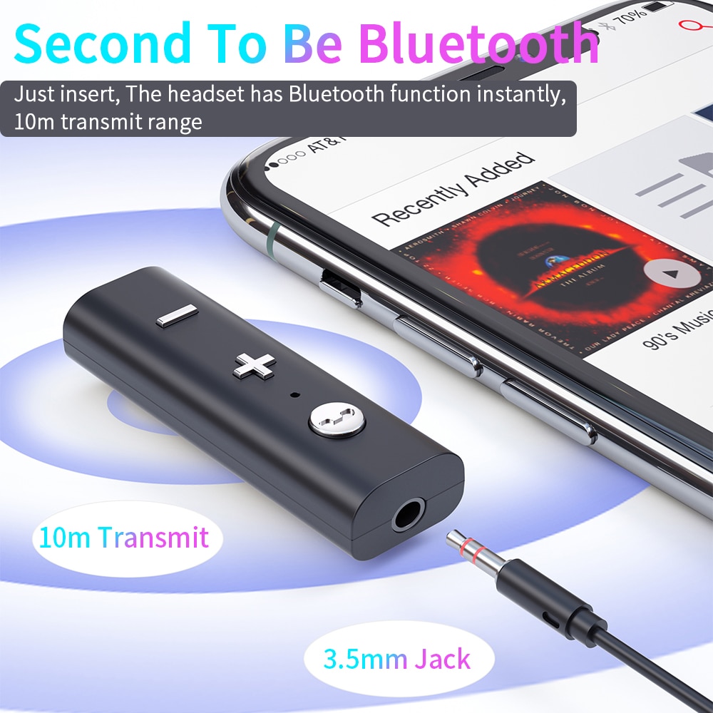 Essager-Bluetooth-5-0-r-cepteur-pour-3-5mm-Jack-couteur-sans-fil-adaptateur-Bluetooth-Aux