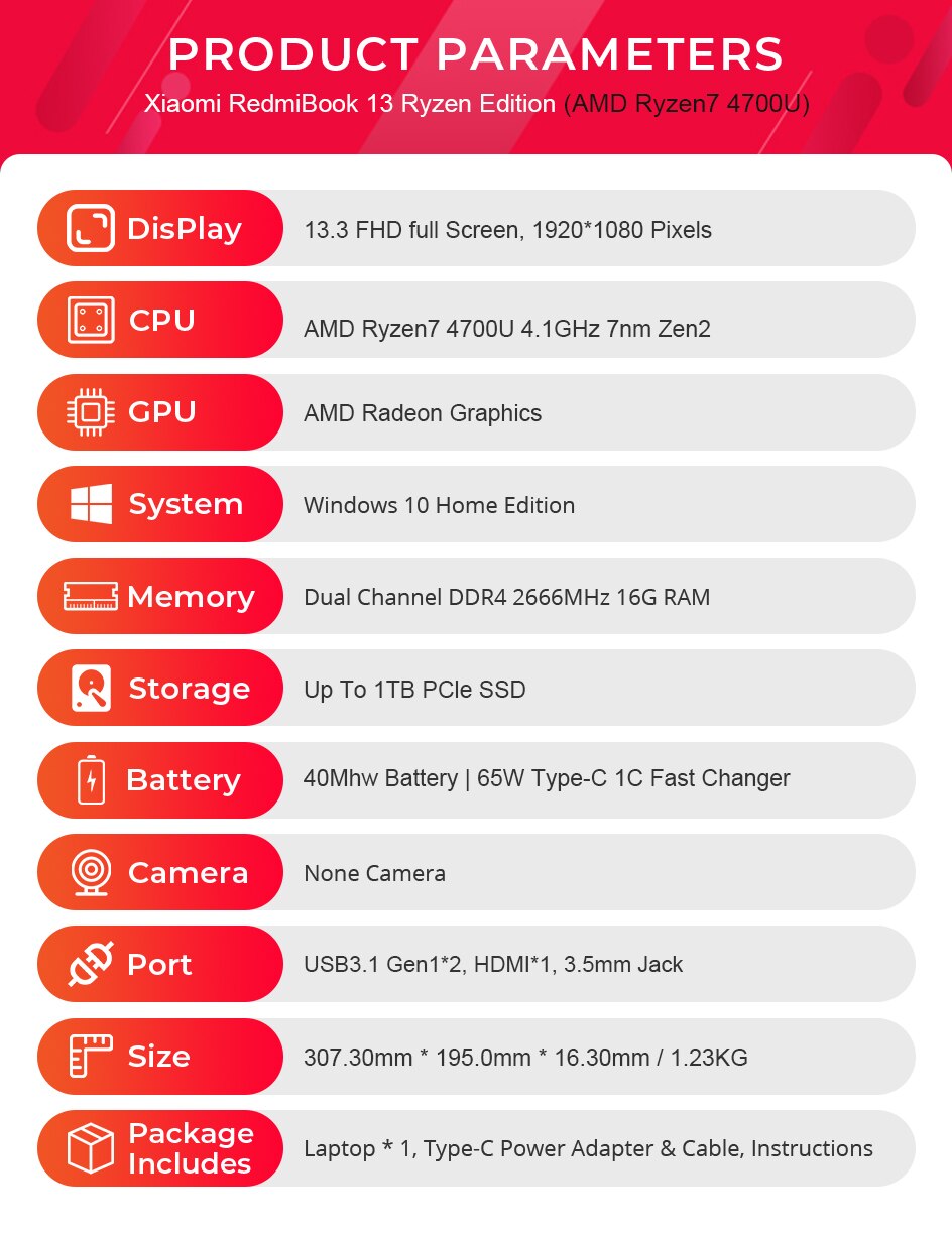 Xiaomi-RedmiBook-13-Ordinateur-portable-avec-Windows-10-dition-Ryzen-AMD-cran-de-13-3-pouces