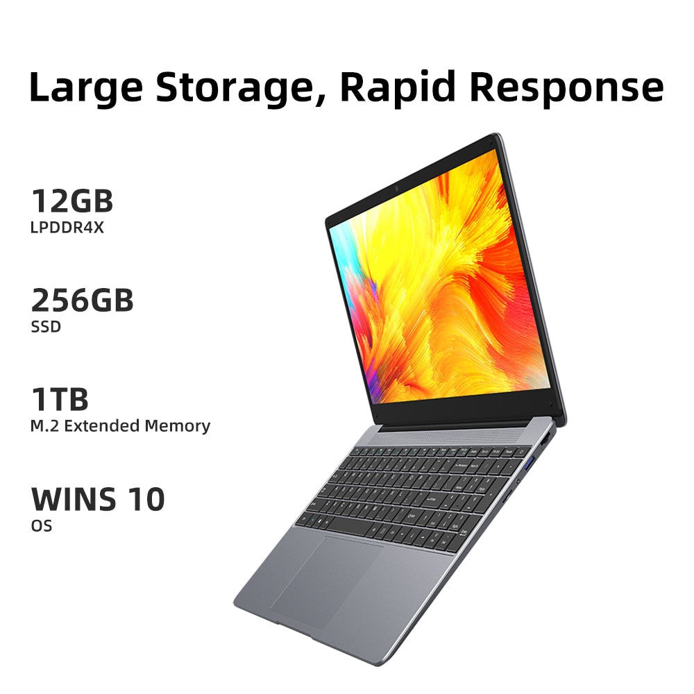 CHUWI-HeroBook-Plus-15-6-pouces-ordinateur-portable-LPDDR4X-12GB-256G-SSD-Intel-Celeron-J4125-Quad