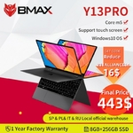 BMAX-Y13-Pro-Intel-Core-m5-6Y54-360-ordinateur-portable-13-3-pouces-NotebookWindows-10-8GB