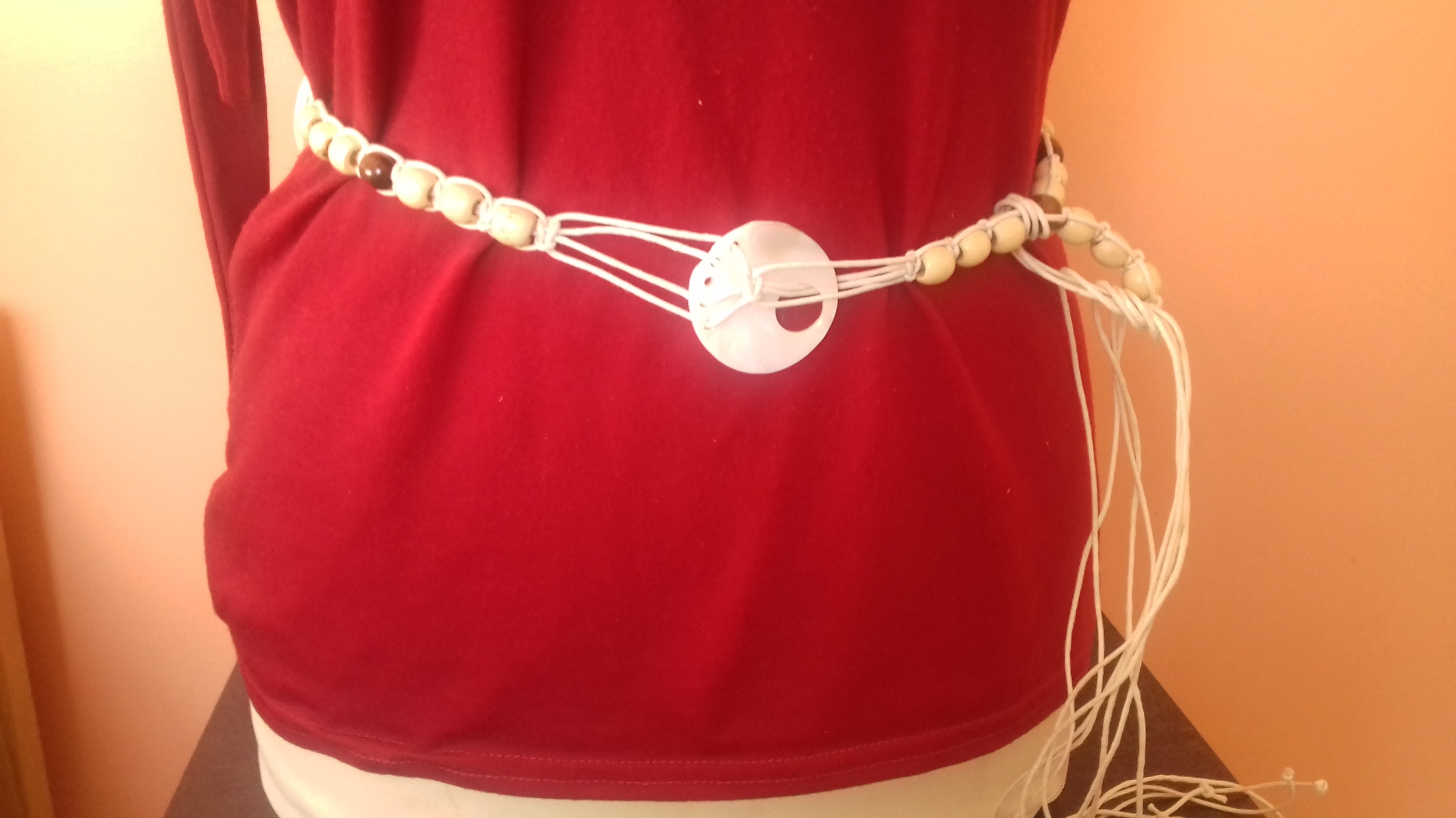 Ceinture Corail accessoires/seconde vie Bijouxunik