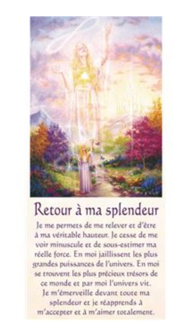 oracle messages de vie