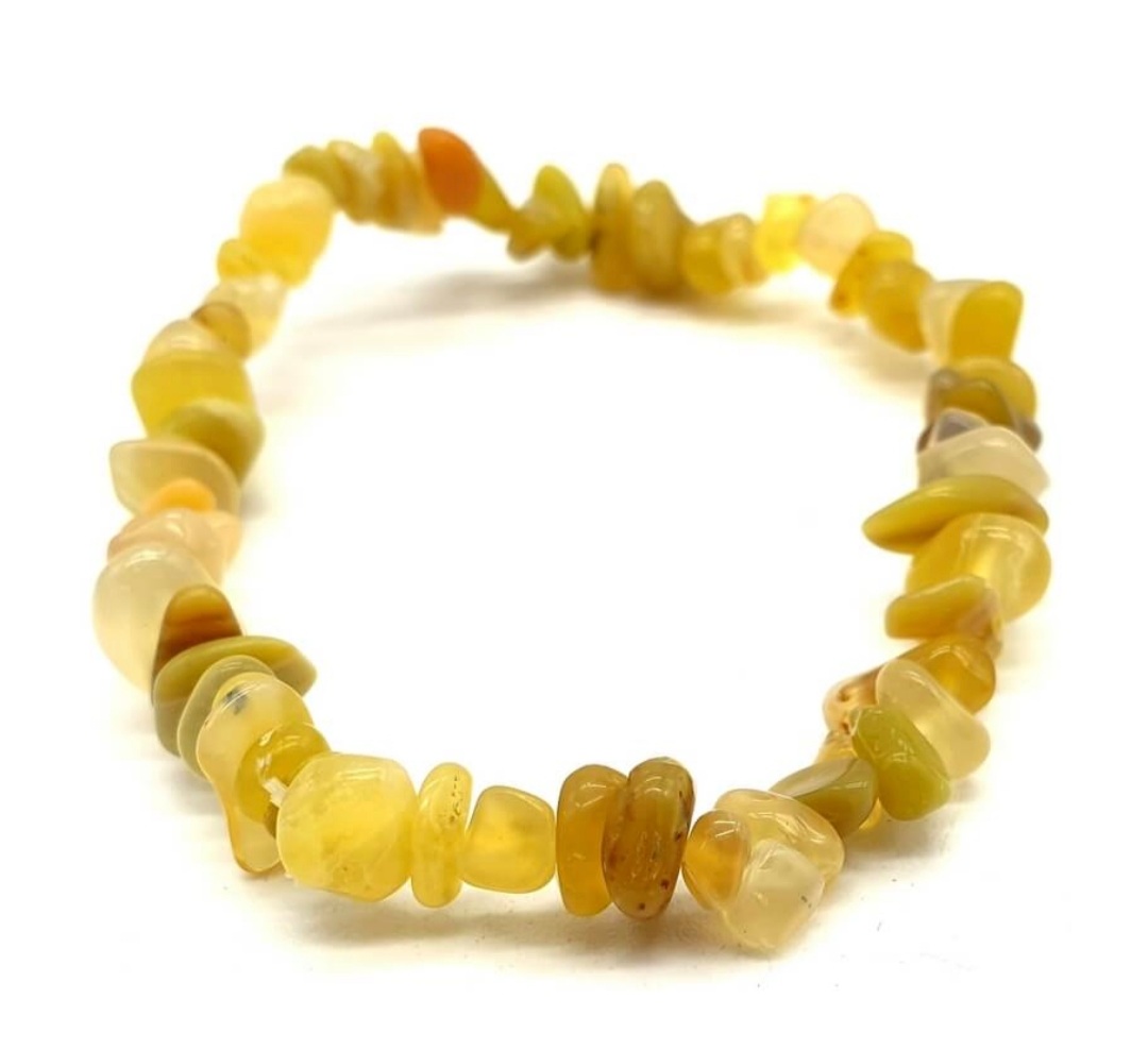 Bracelet Baroque Opale Jaune