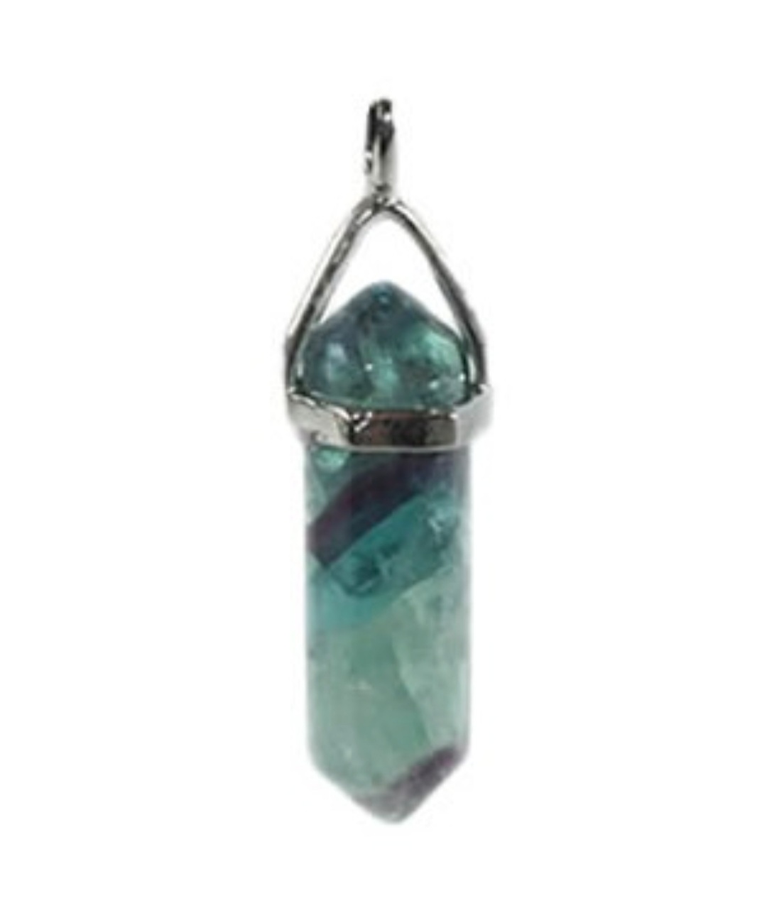 Pendentif Pointe Fluorite