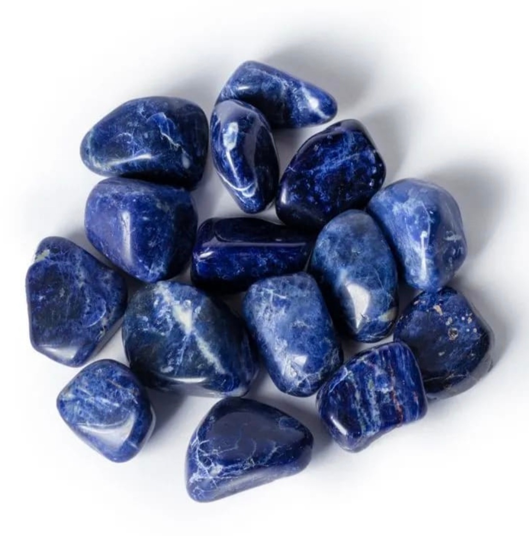 Pierre roulée Sodalite