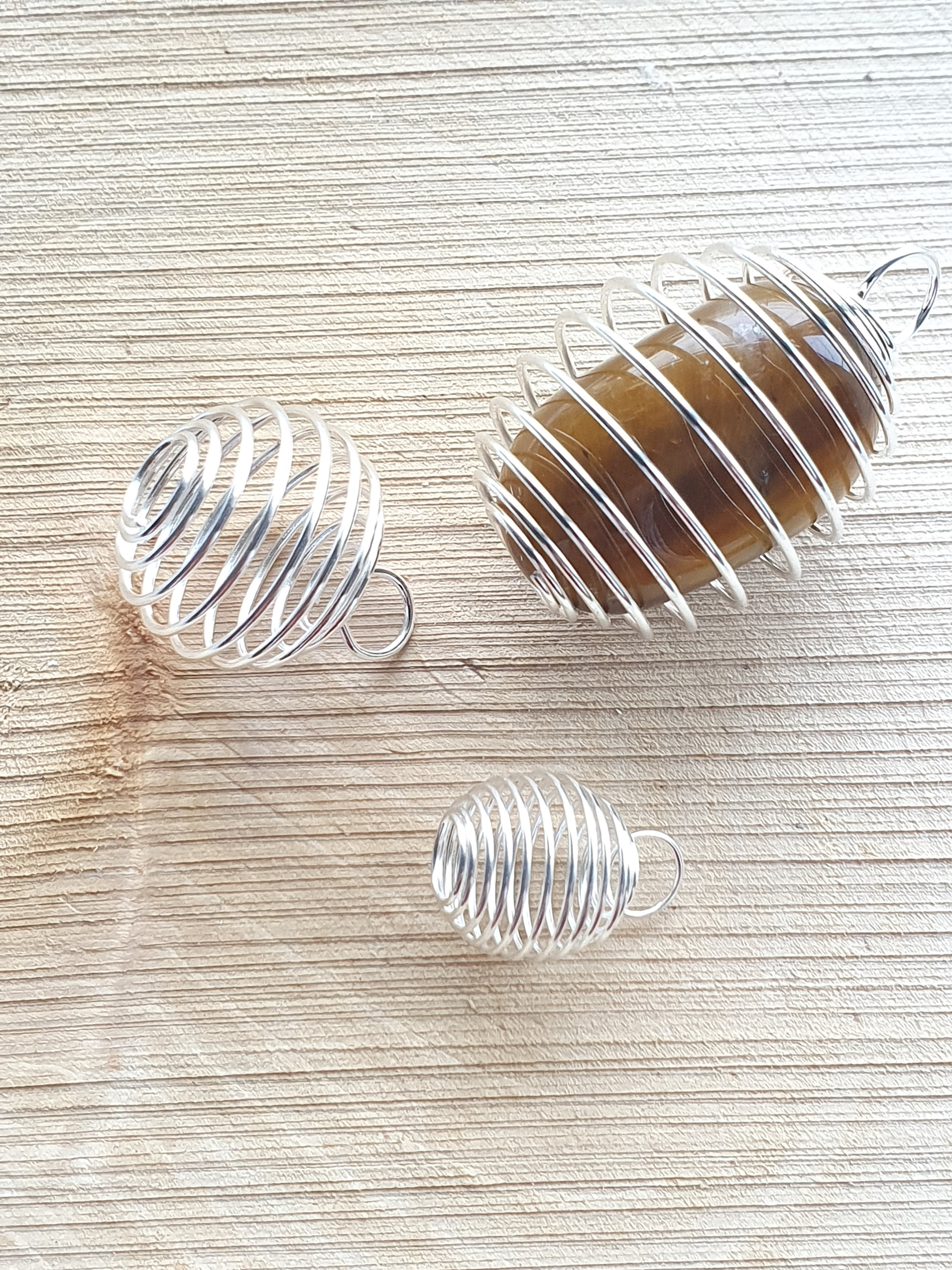 Pendentif Cage Spirale