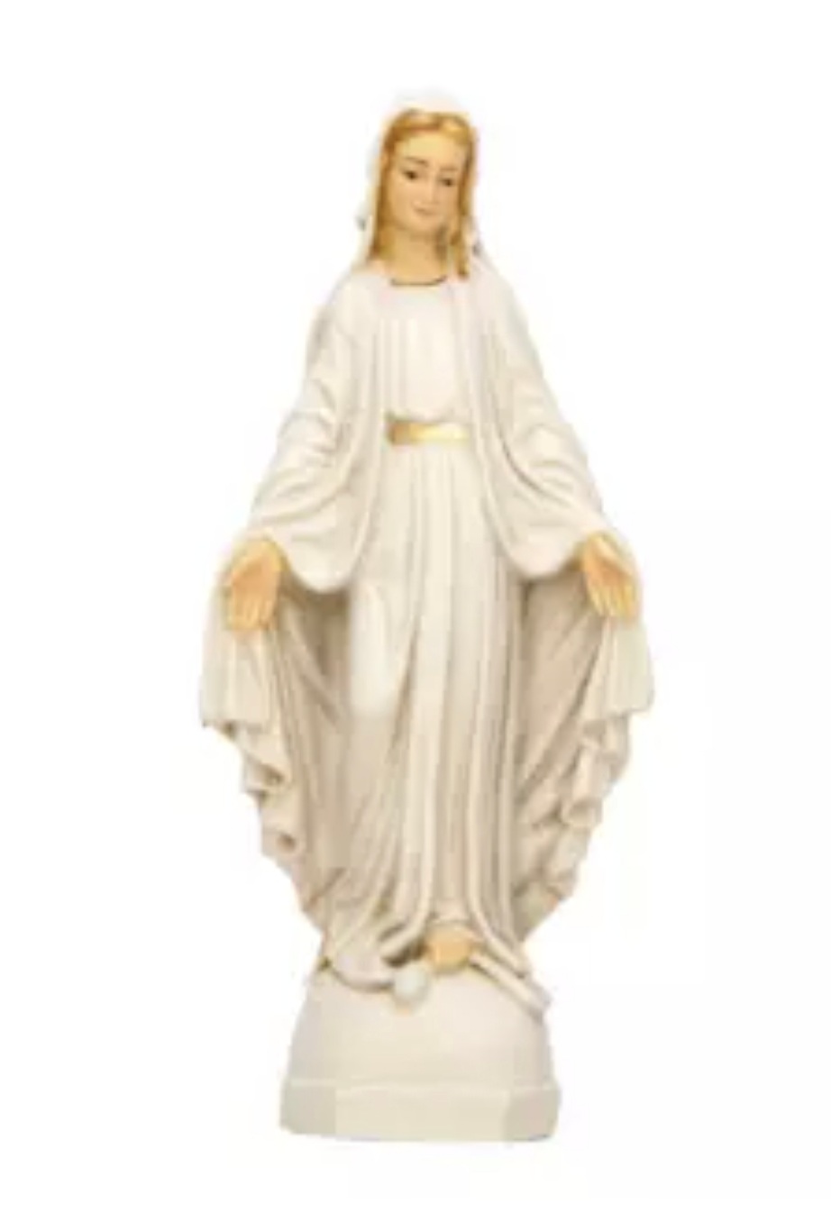 Statue Vierge Miraculeuse Beige