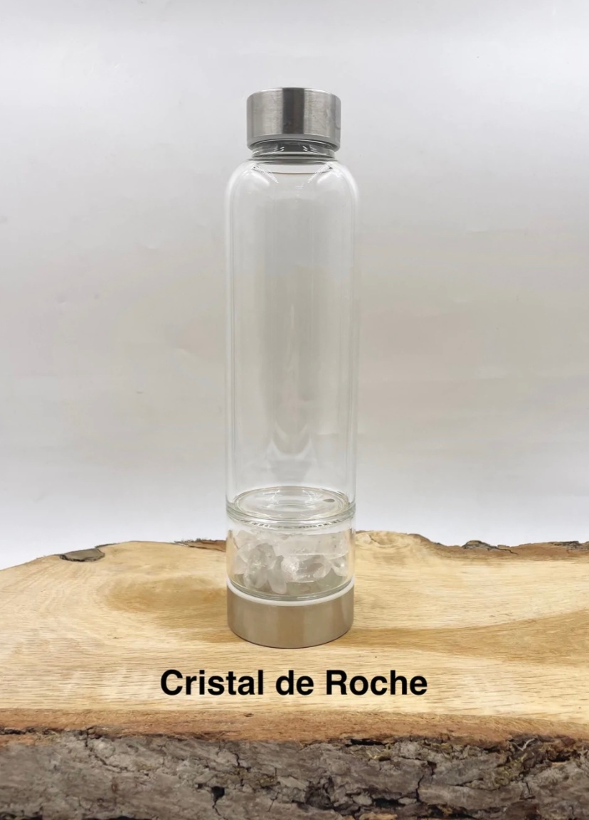 Bouteille énergisante Cristal de Roche