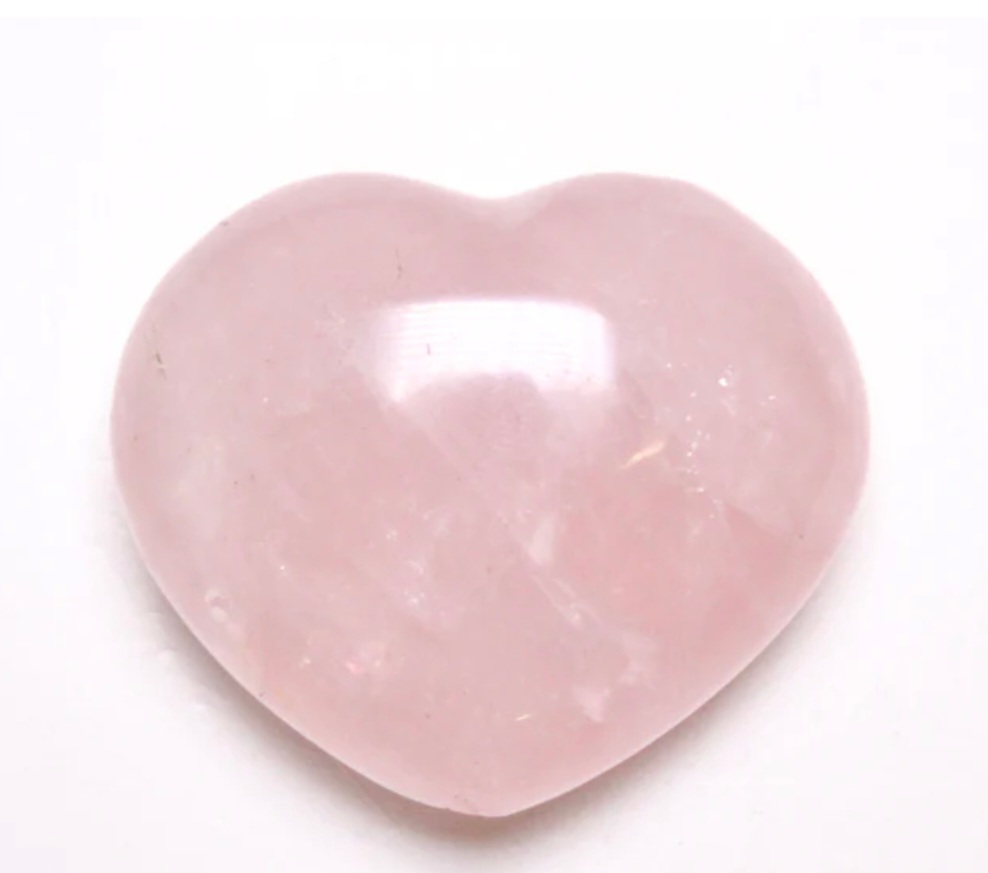 Cœur en Quartz Rose