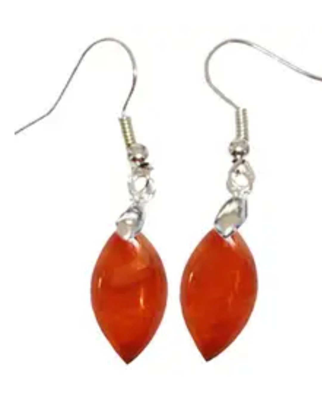 Boucles doreilles Marquise Cornalineh