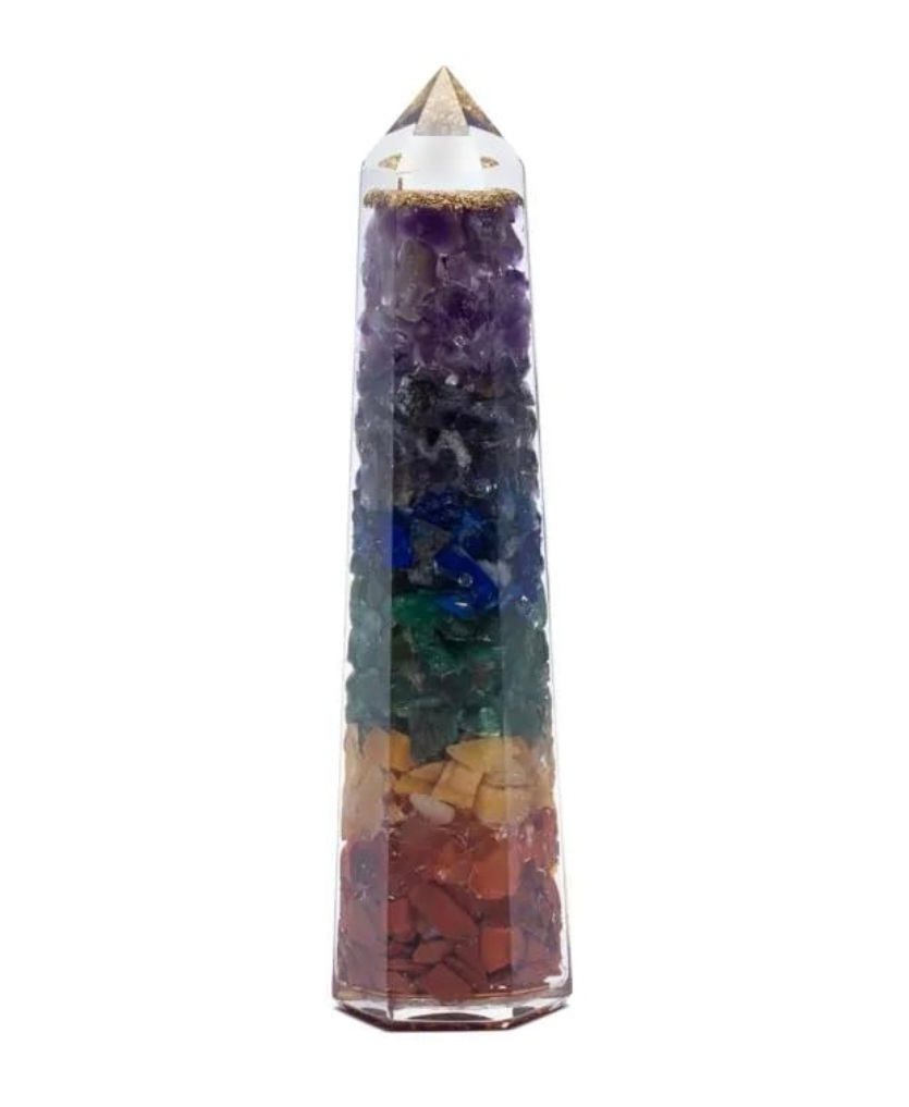 Pointe Orgonite 7 Chakras