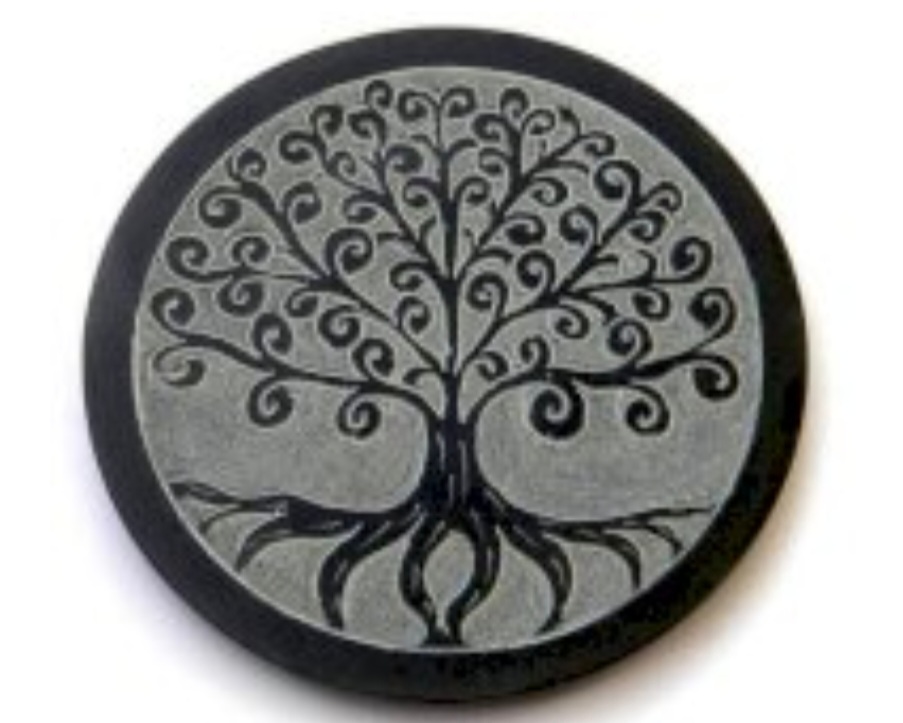 Porte encens Arbre de Vie en Pierre de Saponite
