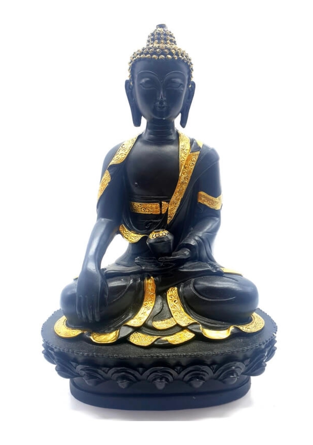Statue Bouddha sur bol