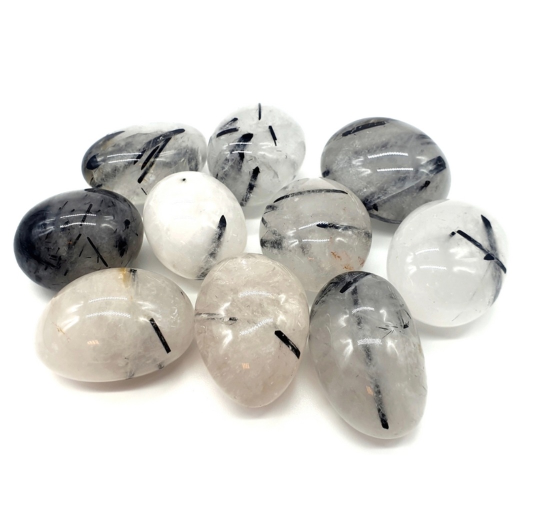 Pierre roulée Quartz Tourmaline