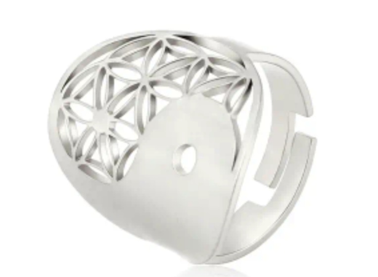 Bague Yin Yang