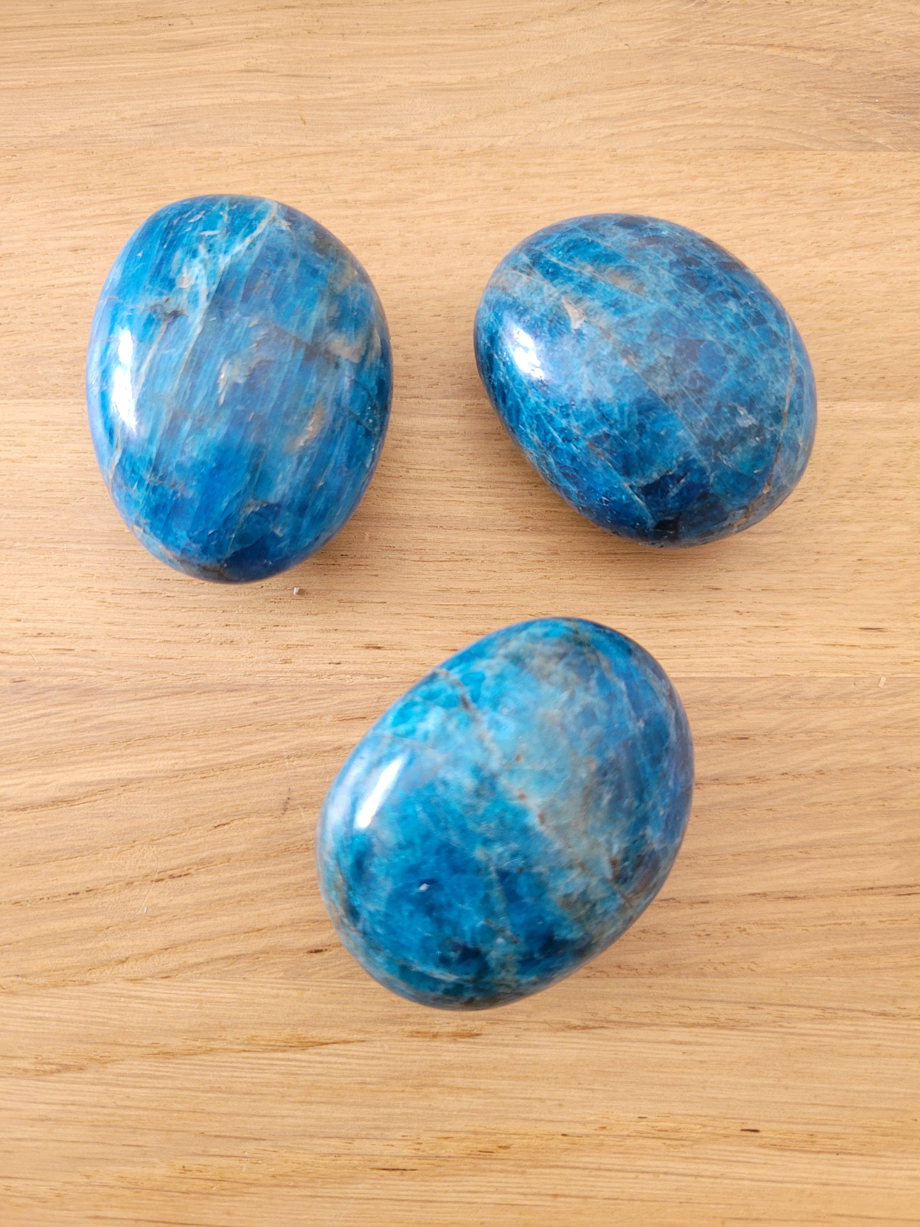 Galet en Apatite