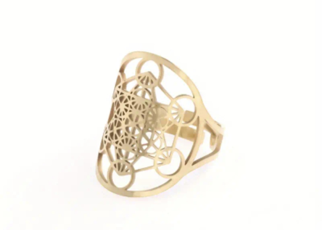 Bague Métatron dorée