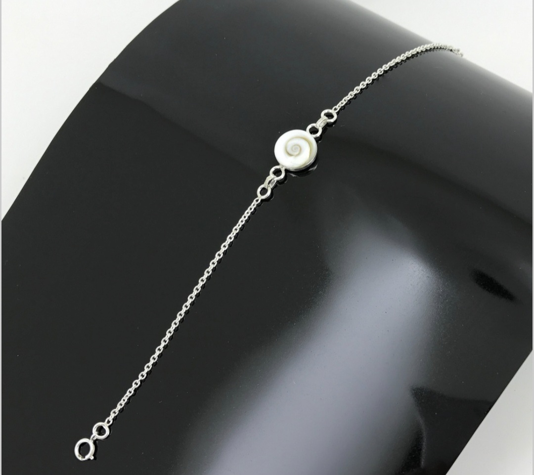Bracelet Œil de Sainte Lucie en Argent 925