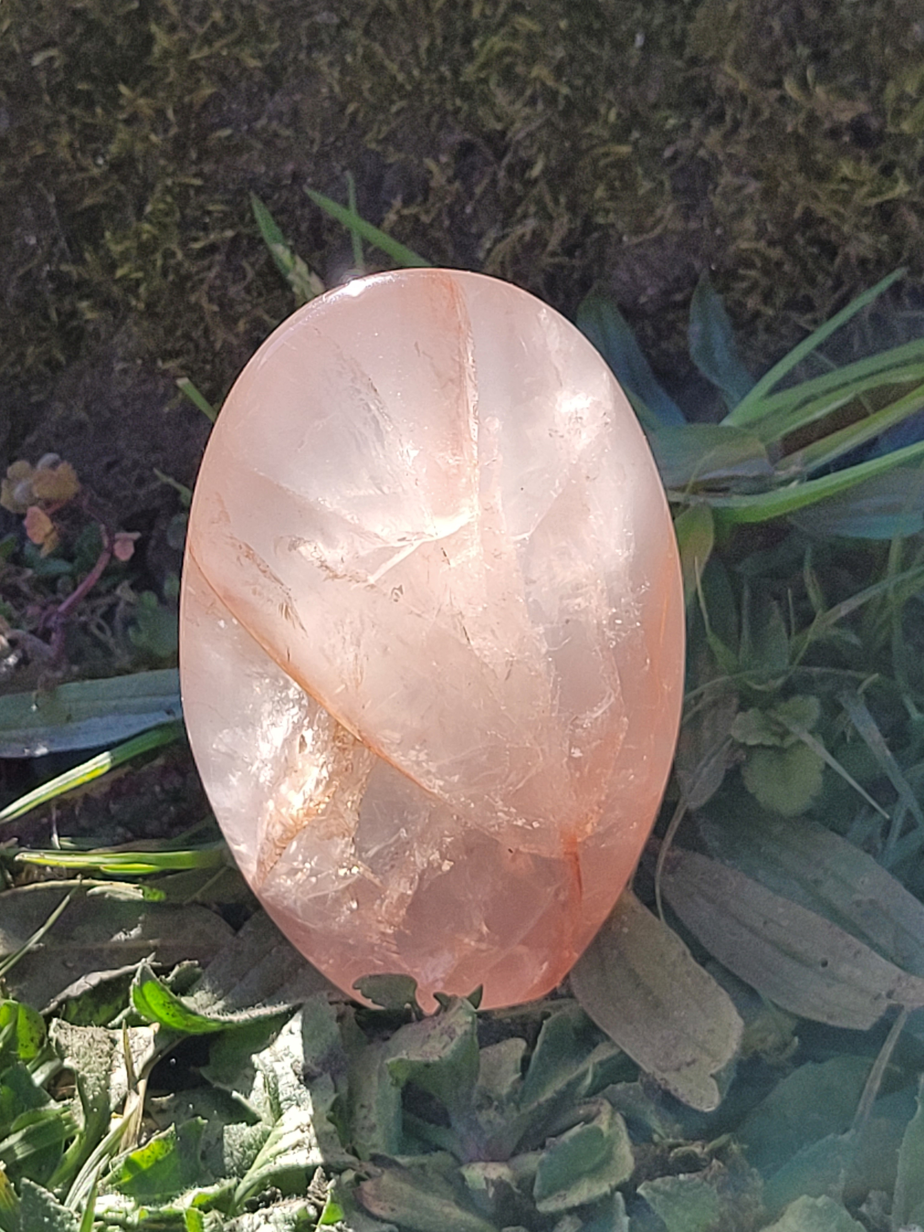 Forme libre Quartz Hématoide rouge
