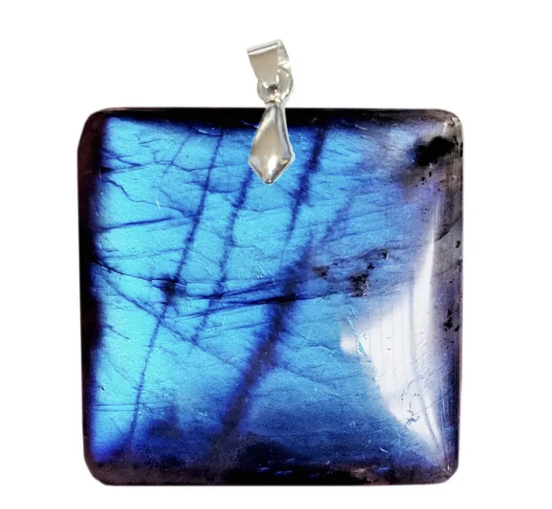 Pendentif Labradorite Carré