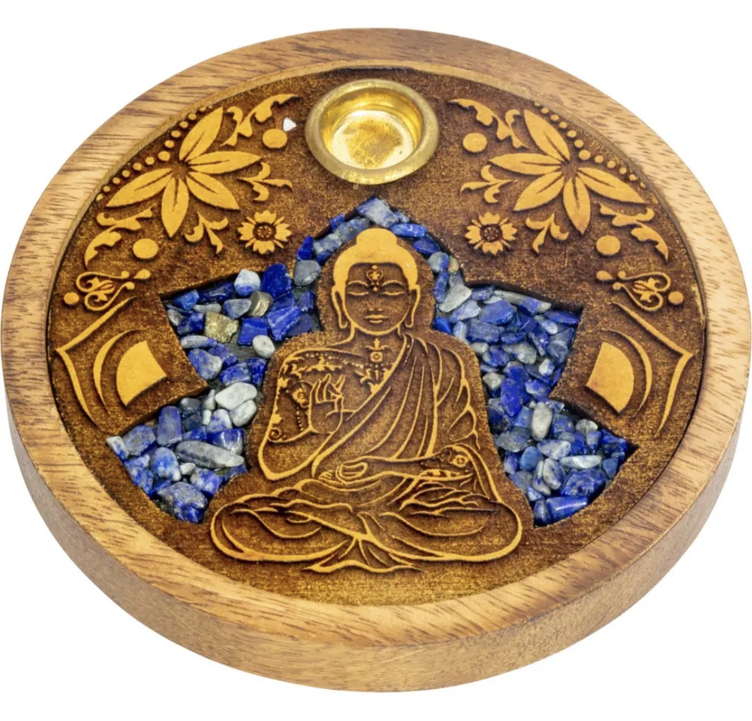 Porte encens Bouddha et Lapis Lazuli