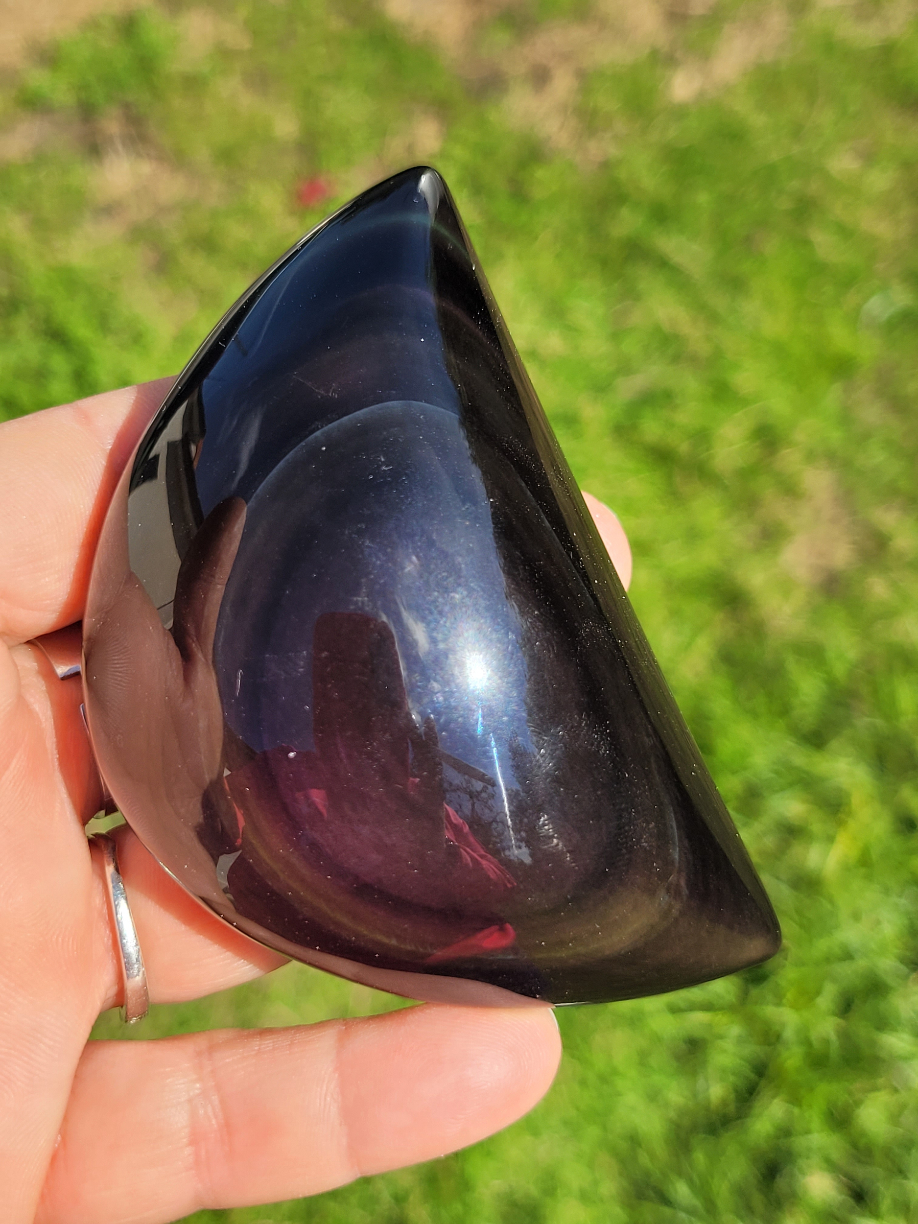 Lune en Obsidienne Œil Céleste