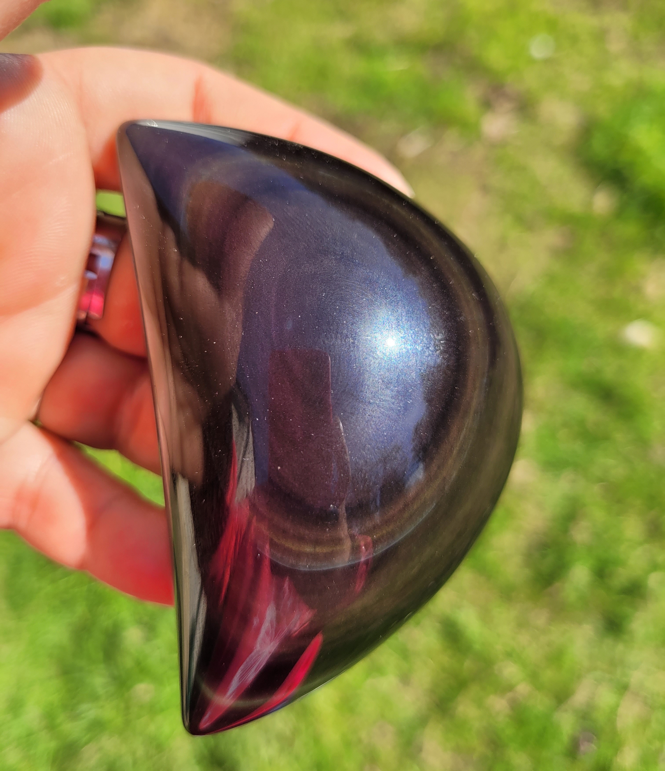 Lune en Obsidienne Œil Céleste