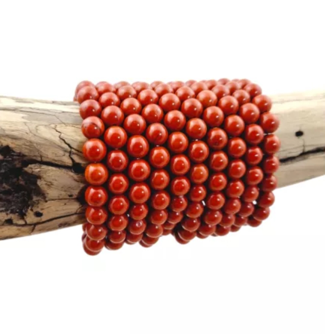 Bracelet Jaspe Rouge