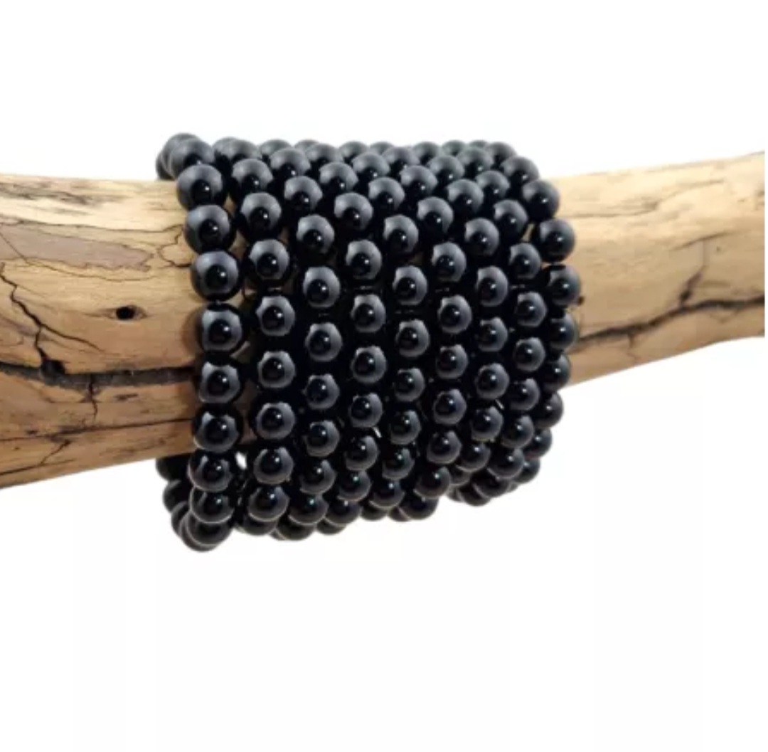 Bracelet Obsidienne Noire