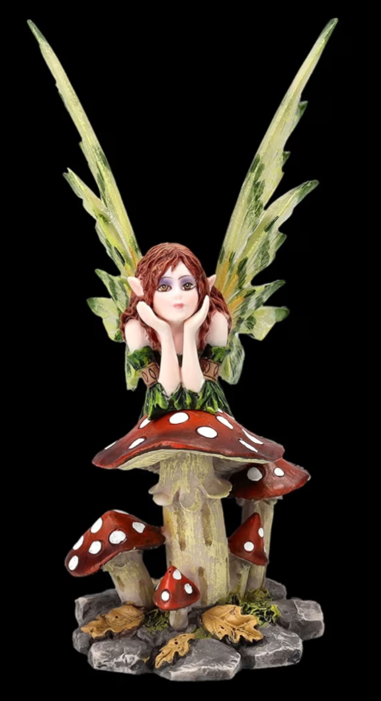 Fée Verte sur Champignon