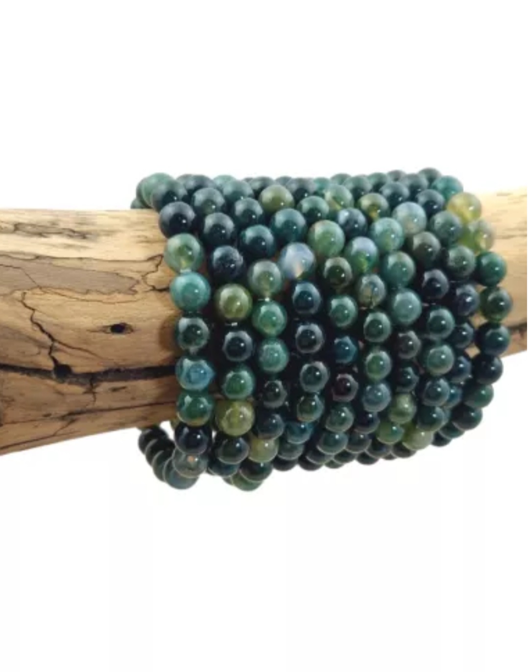Bracelet Agate Mousse
